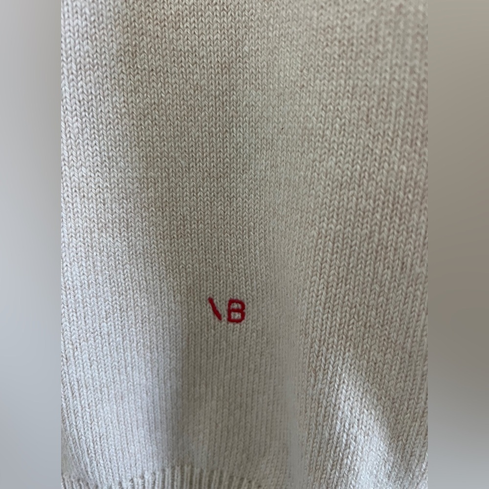 VICTORIA BECKHAM Cashmere Turtleneck Sweater In Cream . Size S - Picture 4 of 8
